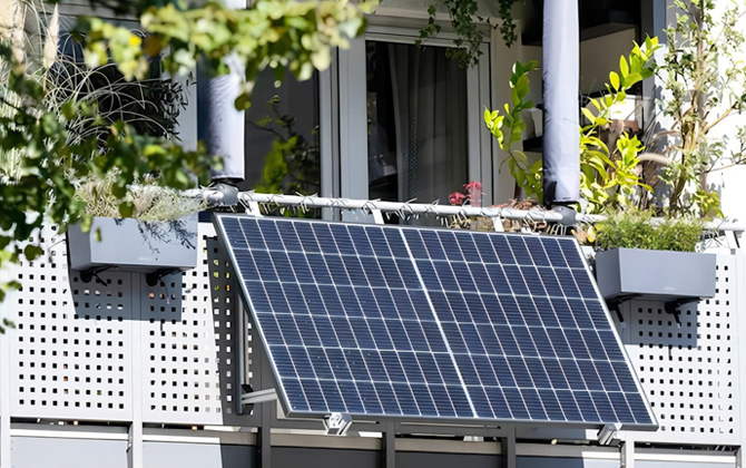 fotovoltaico da balcone