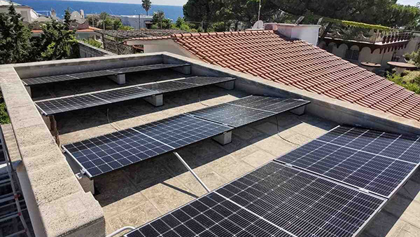 Impianto fotovoltaico da 4,5kW più 6kW di accumulo